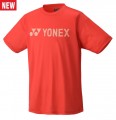 YONEX T-shirt męski 0046 Practice pearl red New.jpg
