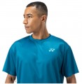 YONEX T-shirt męski 0045 Practice blue green_5.jpg