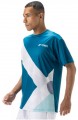 YONEX T-shirt męski 0044 Practice blue green_4.jpg
