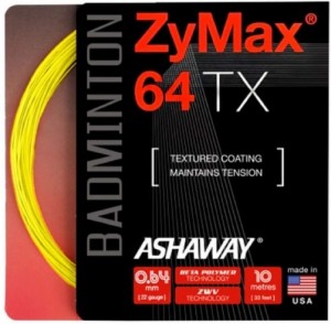 ASHAWAY - Naciąg do badmintona ZyMax 64 TX (0,64 mm) set - 10m