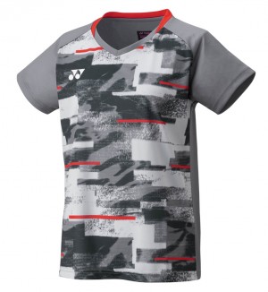 YONEX - T-shirt damski Club Team 0034 grey
