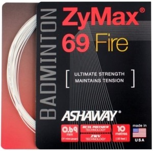 ASHAWAY - Naciąg do badmintona ZyMax 69 Fire (0,69 mm) - 10 m