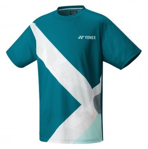 YONEX - T-shirt męski Practice 0044 blue green