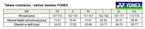 YONEX - Spodenki damskie Sweat Shorts 0015 gray