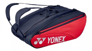 YONEX - Torba 423212 TEAM Racket Bag scarlet na 12 rakiet