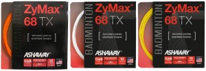 ASHAWAY - Naciąg do badmintona ZyMax 68 TX (0,68 mm) set - 10 m