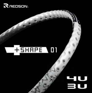 REDSON - Rakieta do badmintona SHAPE 01 silver (flex: medium)