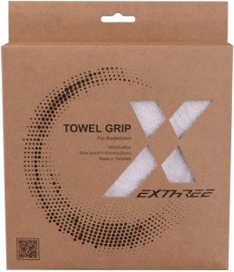 EXTHREE - Owijka frotowa Towel Grip rolka (1100 cm) white