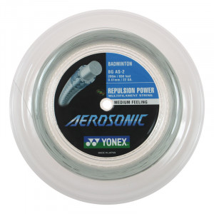 YONEX - Naciąg do badmintona AEROSONIC biały (0,61 mm) rolka - 200m