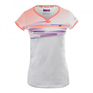 BABOLAT - T-shirt dziewczęcy PF Cap Sleeve Top white (17)