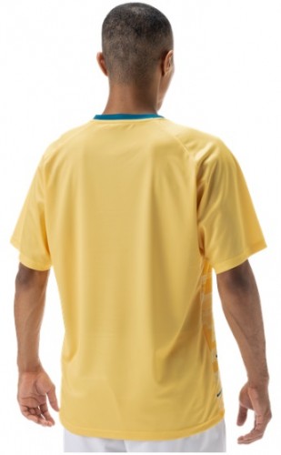 YONEX T-shirt męski 0034 Club Team soft yellow_3.jpg