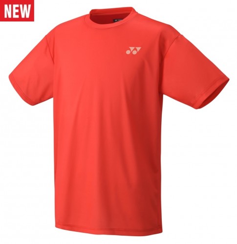 YONEX T-shirt męski 0045 Practice pearl red New.jpg