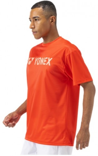 YONEX T-shirt męski 0046 Practice pearl red_4.jpg