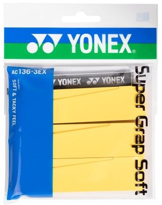 YONEX Owijka AC 136 Soft yellow.jpg