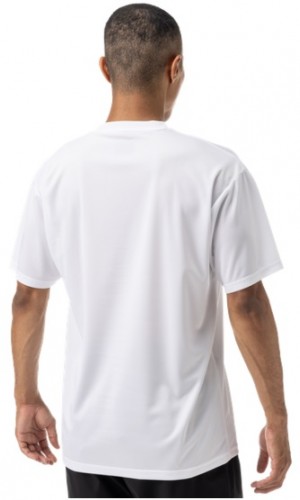 YONEX T-shirt męski 0043 Practice white_3.jpg