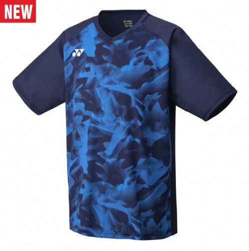 YONEX T-shirt juniorski 0033 Crew Neck Club Team navy blue New.jpg