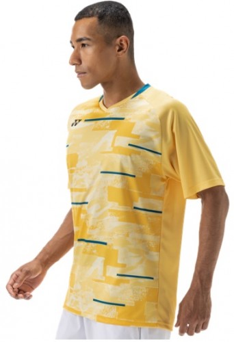 YONEX T-shirt męski 0034 Club Team soft yellow_4.jpg