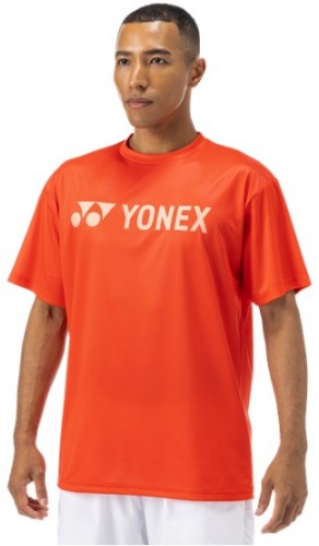YONEX T-shirt męski 0046 Practice pearl red_2.jpg