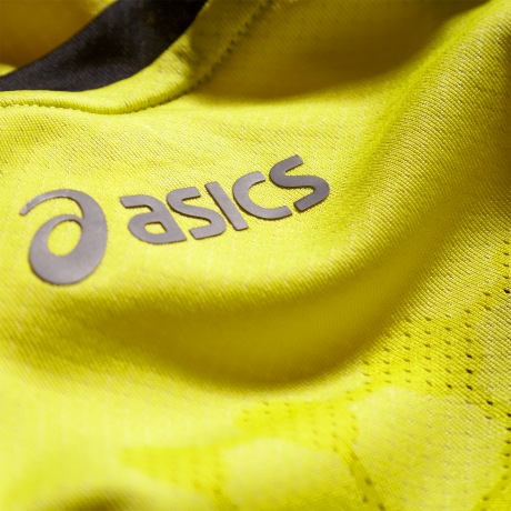 ASICS - T-shirt męski M's Resolution Top yellow-black_2.jpg