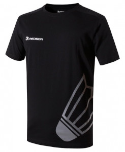 REDSON - T-shirt Cotton z lotką black (RD-CS312)