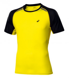 ASICS - T-shirt męski M's Resolution Top yellow
