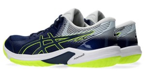 ASICS - Buty męskie do badmintona Gel Beyond FF blue expanse/safety yellow
