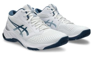 ASICS - Buty męskie do badmintona Netburner Ballistic FF MT 3 white/vintage indigo