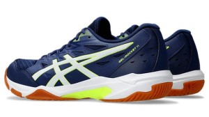 ASICS - Buty męskie do badmintona Gel Rocket 11 blue expanse/safety yellow