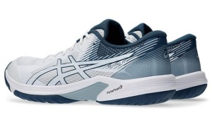 ASICS - Buty męskie do badmintona Gel Beyond FF white/vintage indigo