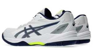 ASICS - Buty męskie do badmintona GEL-TASK 4 white/blue expanse