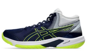 ASICS - Buty męskie do badmintona Gel Beyond FF MT blue expanse/safety yellow