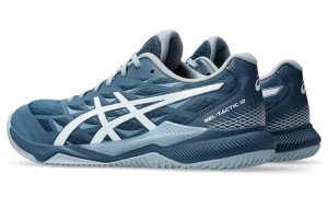 ASICS - Buty męskie do badmintona GEL TACTIC 12 vintage indigo/white