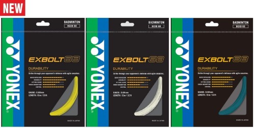 YONEX Naciąg do badmintona Exbolt 68 3 colors.jpg