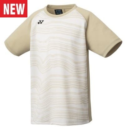 YONEX T-shirt męski Club 0050 ice beige NEW.jpg