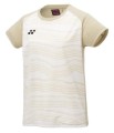 YONEX T-shirt damski Club 0050 ice beige.jpg