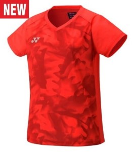 YONEX - T-shirt damski Club 0033 pearl red
