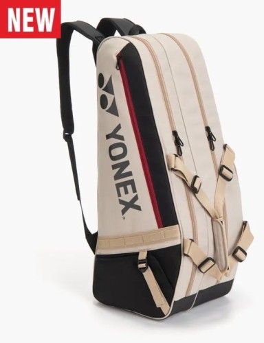 YONEX Torba Gearlogic Racquet Bag 6R beige NEW.jpg