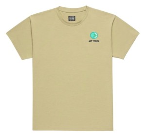 YONEX - T-shirt męski Practice 16857 (khaki beige)
