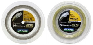YONEX - Naciąg do badmintona Nanogy 95 (0,69 mm) rolka - 200 m (2 kolory)