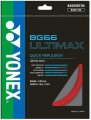 YONEX Naciąg do badmintona BG 66 Ultimax red set.jpg