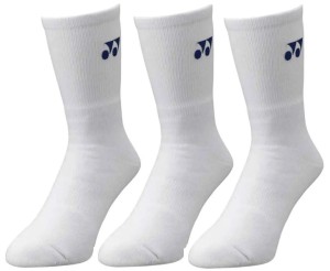 YONEX - Skarpety 19256 białe - 3 pary