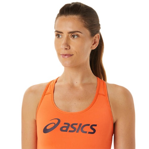 ASICS Biustonosz sportowy Core Logo BRA nova orange 2012C573-800.jpg