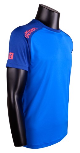 EXTHREE T-shirt LOGO T10811-17 royal blue.jpg