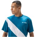 YONEX T-shirt męski 0044 Practice blue green_5.jpg