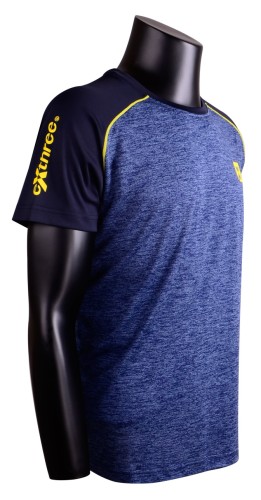 EXTHREE T-shirt CD T10813-10 navy blue.jpg