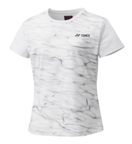 YONEX T-shirt damski 16640 white.jpg