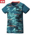 YONEX T-shirt damski 0034 Club Team blue green New.jpg