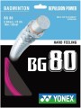 YONEX Naciąg do badmintona BG 80 neon pink.jpg