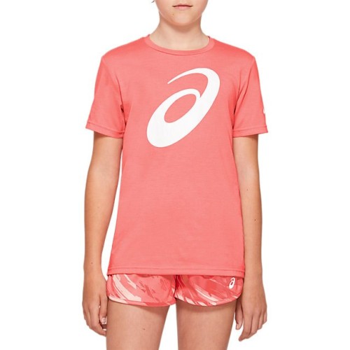 ASICS T-shirt junior U Big Spiral SS Top guava.jpg