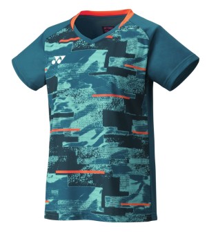 YONEX - T-shirt damski Club Team 0034 blue green